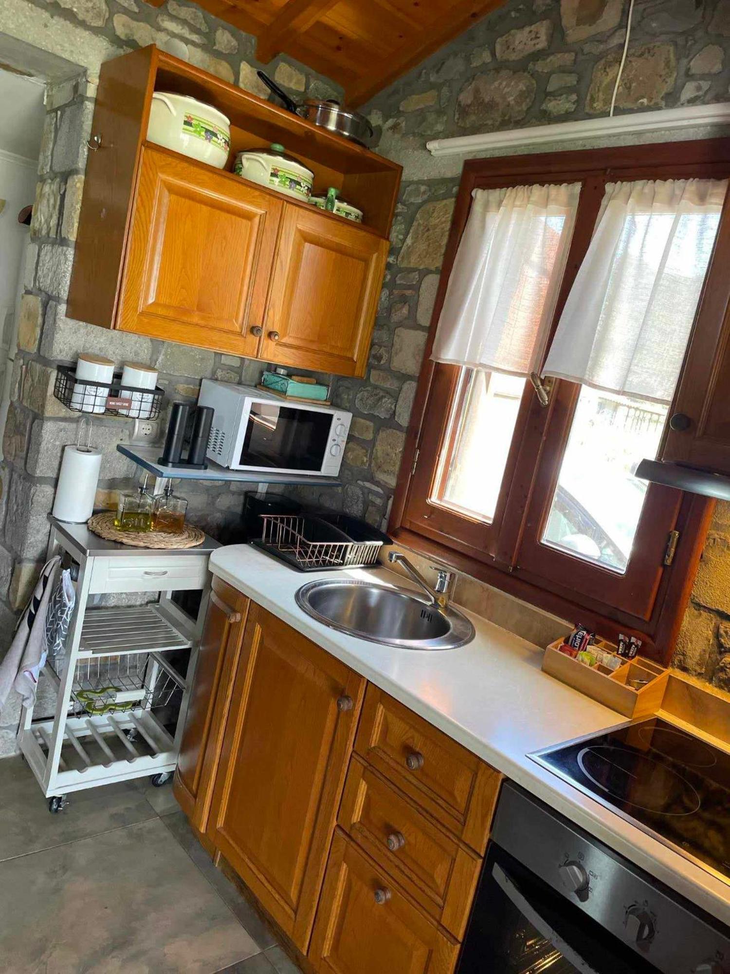 Manolis Cottage Thanos エクステリア 写真
