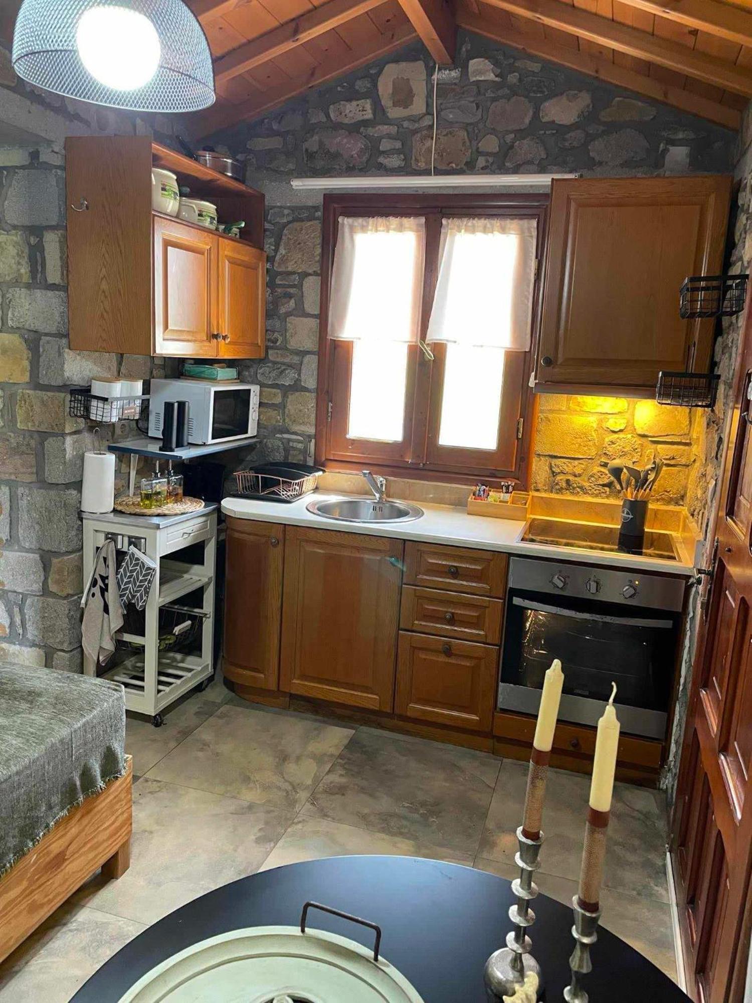 Manolis Cottage Thanos エクステリア 写真